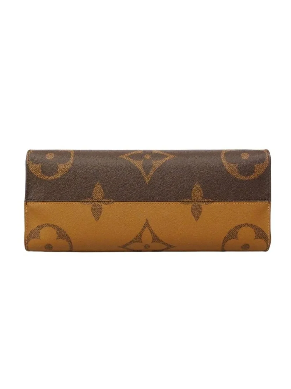 Louis Vuitton Tote Bag Monogram Giant Reverse On The Go MM Brown 2-Way